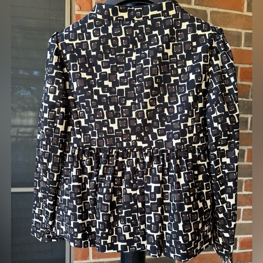 Etcetera Jacket Pleated Back Size 4 - image 3